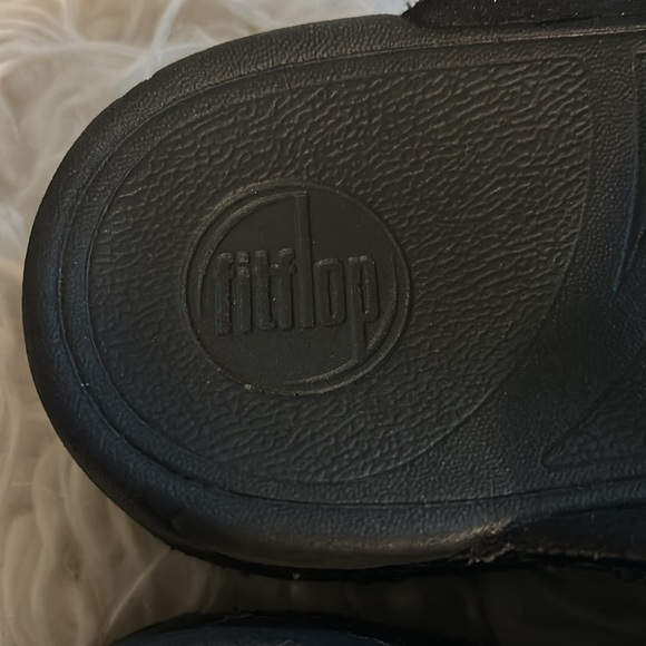 Top design FITFLOP Lulu glitter toe thong size 9 - Picture 4 of 9